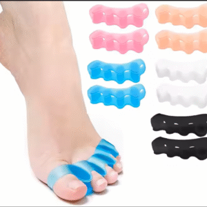 toe separator gel silicone spacers to straighten crooked toes and bunion correction hammer
